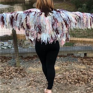 Multi Shag sweater brand new